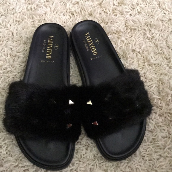 1 LEFT⚡️BLOWOUT PRICE⚡️NEW🌈VALENTINO MINK SANDAL - Picture 5 of 8